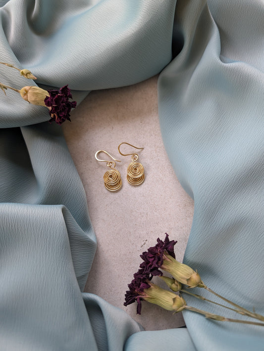 Cymbal Earrings